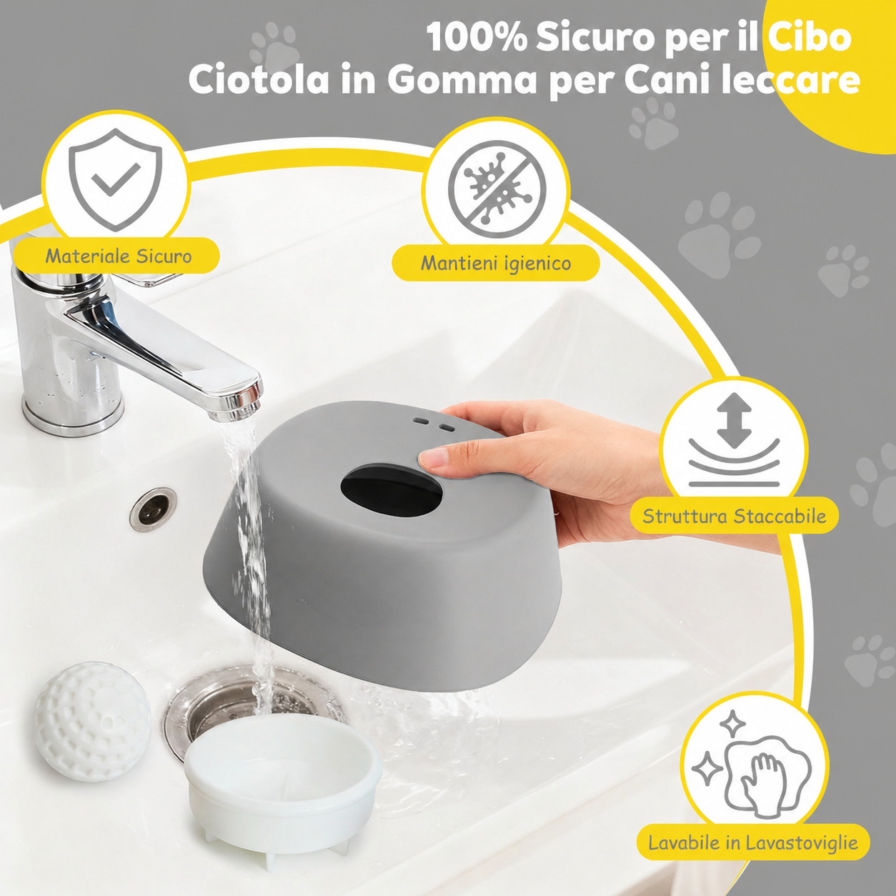 Ciotola Anti-ingozzamento