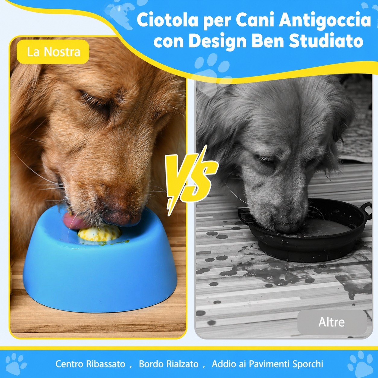 Ciotola Anti-ingozzamento
